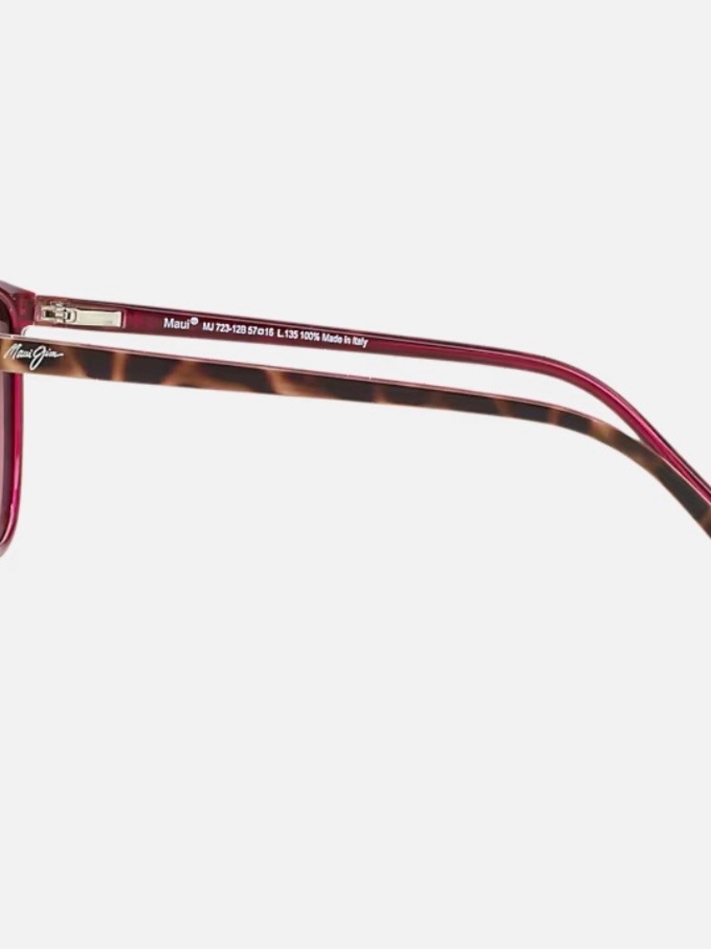 MAUI Jim Ocean Sunglasses MJ0723S 002 in Color Havana Rose 57-16-140 Brand New - Picture 6 of 10